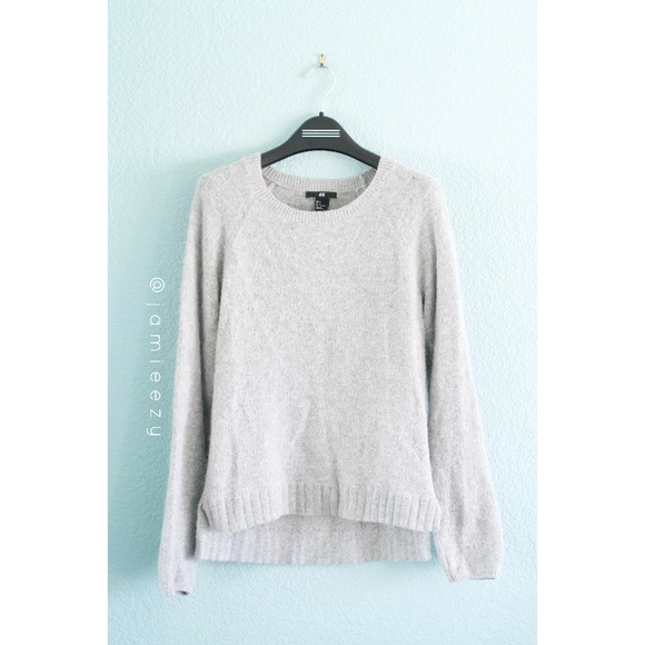 H&M Sweaters - H&M | Slight Hi-Lo Ribbed Hem Sweater